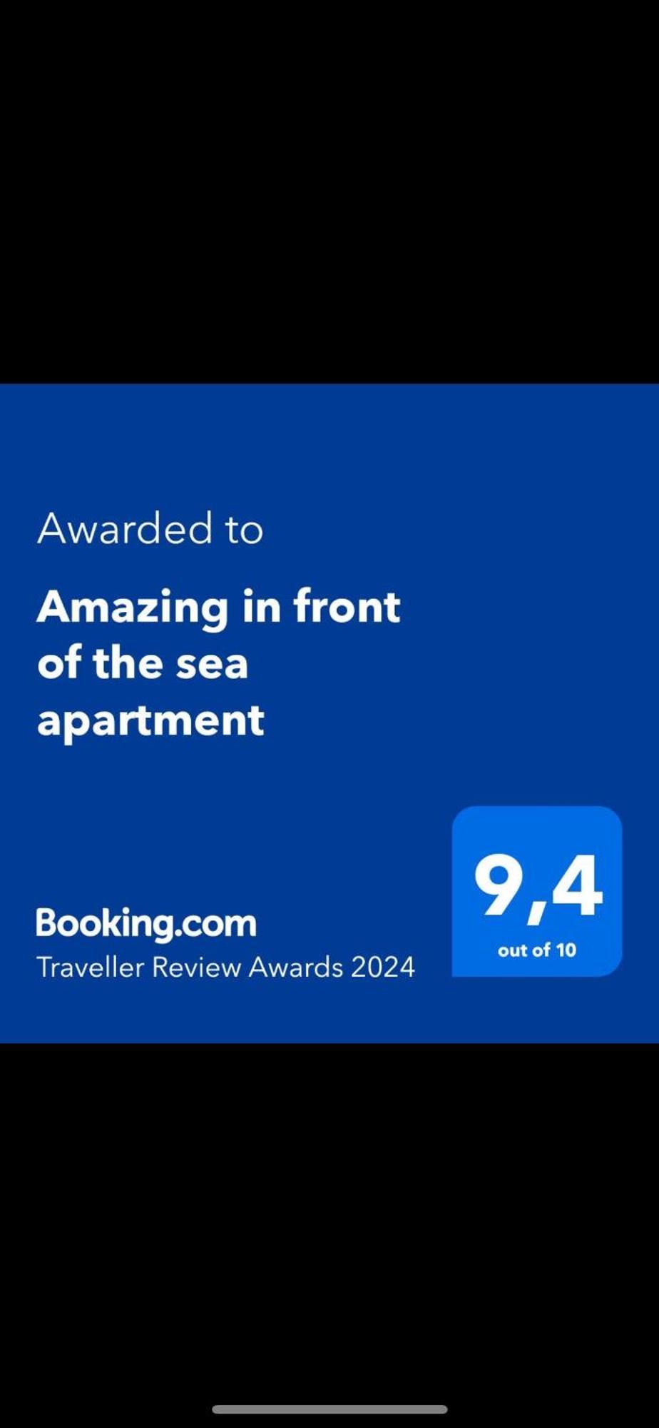 Amazing In Front Of The Sea Apartment كوماروغا المظهر الخارجي الصورة
